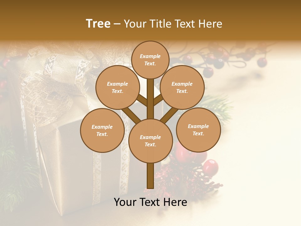 Mobile Wallpapers Christmas PowerPoint Template
