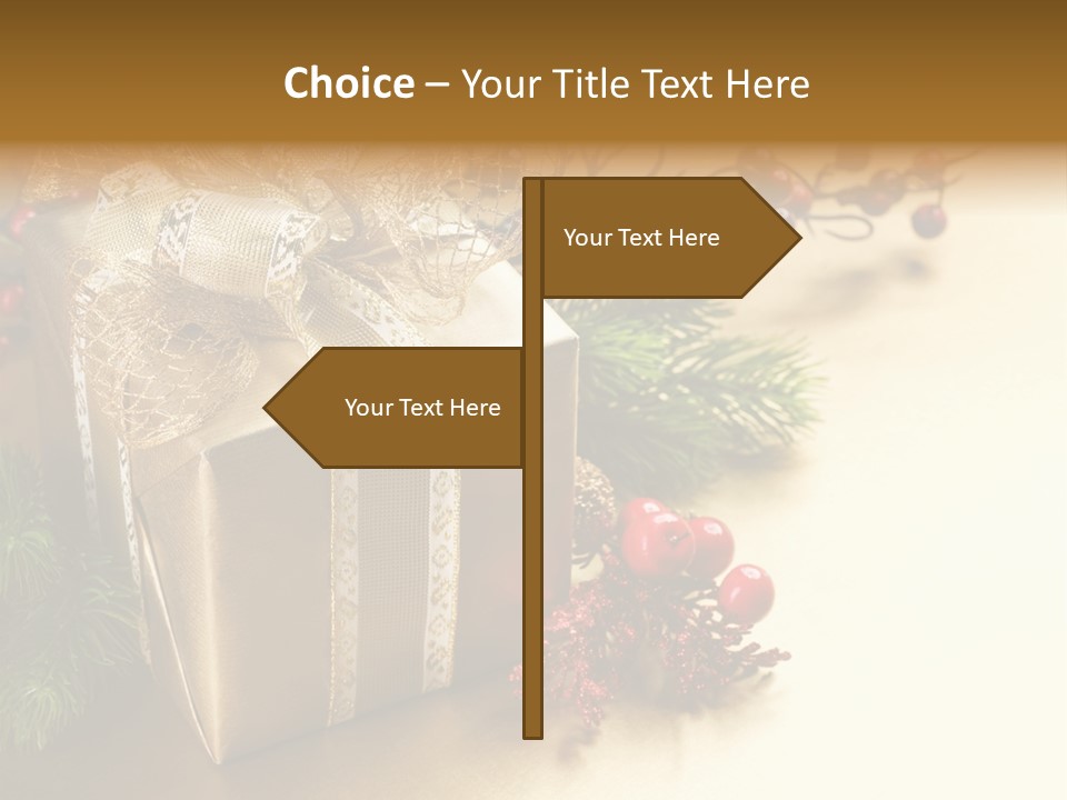 Mobile Wallpapers Christmas PowerPoint Template