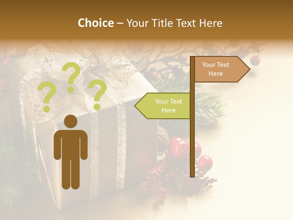 Mobile Wallpapers Christmas PowerPoint Template