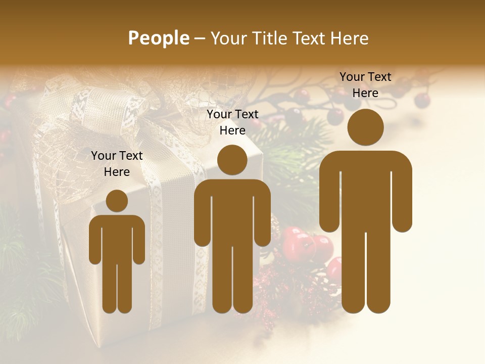 Mobile Wallpapers Christmas PowerPoint Template