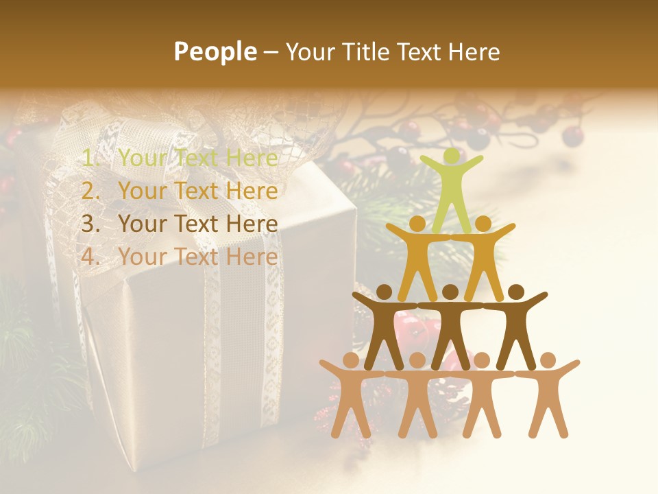 Mobile Wallpapers Christmas PowerPoint Template