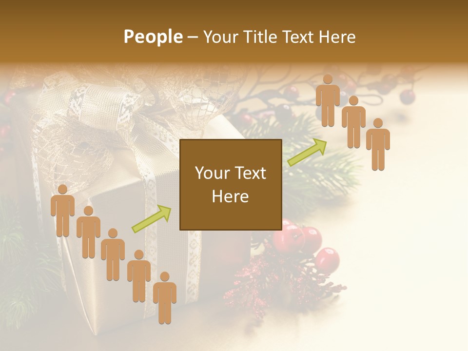Mobile Wallpapers Christmas PowerPoint Template