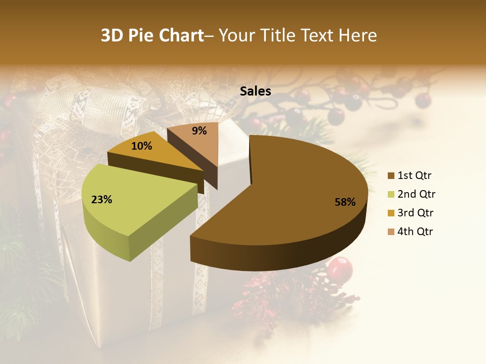 Mobile Wallpapers Christmas PowerPoint Template