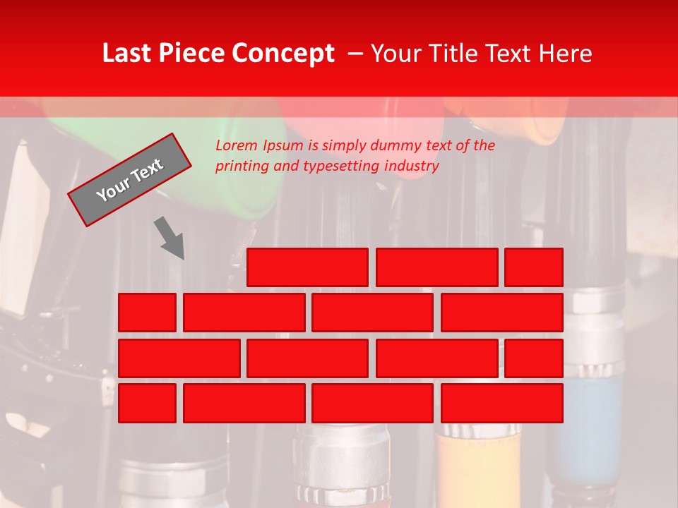 Gas Pump Nozzles PowerPoint Template