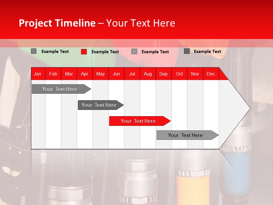Gas Pump Nozzles PowerPoint Template