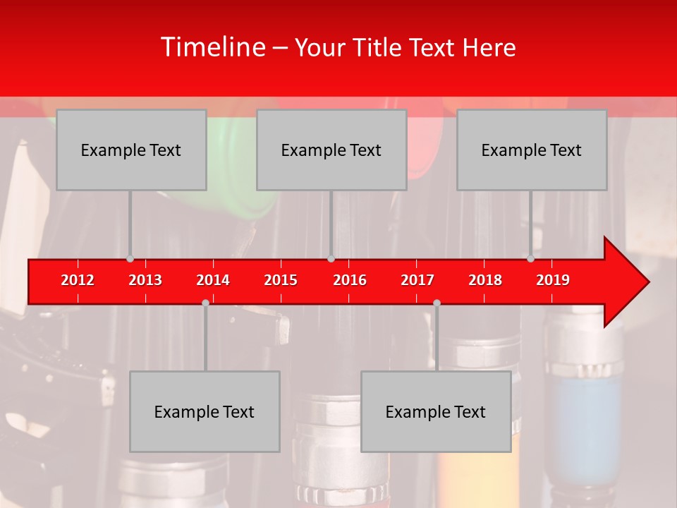 Gas Pump Nozzles PowerPoint Template