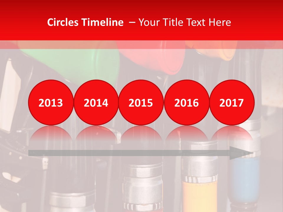 Gas Pump Nozzles PowerPoint Template