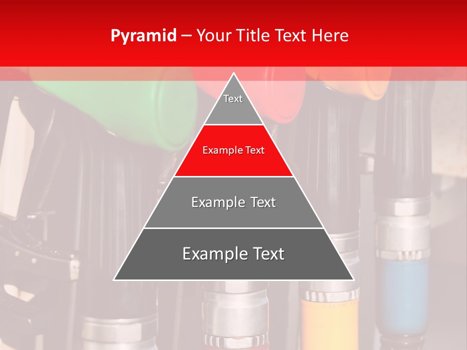 Gas Pump Nozzles PowerPoint Template