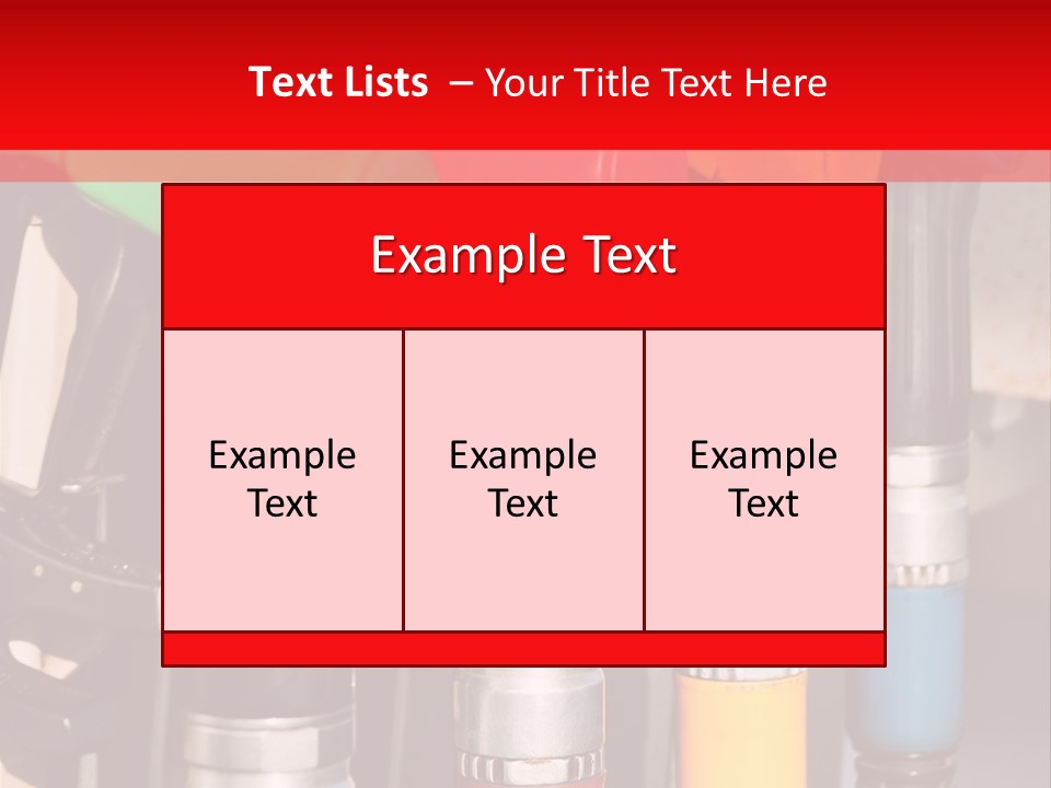 Gas Pump Nozzles PowerPoint Template