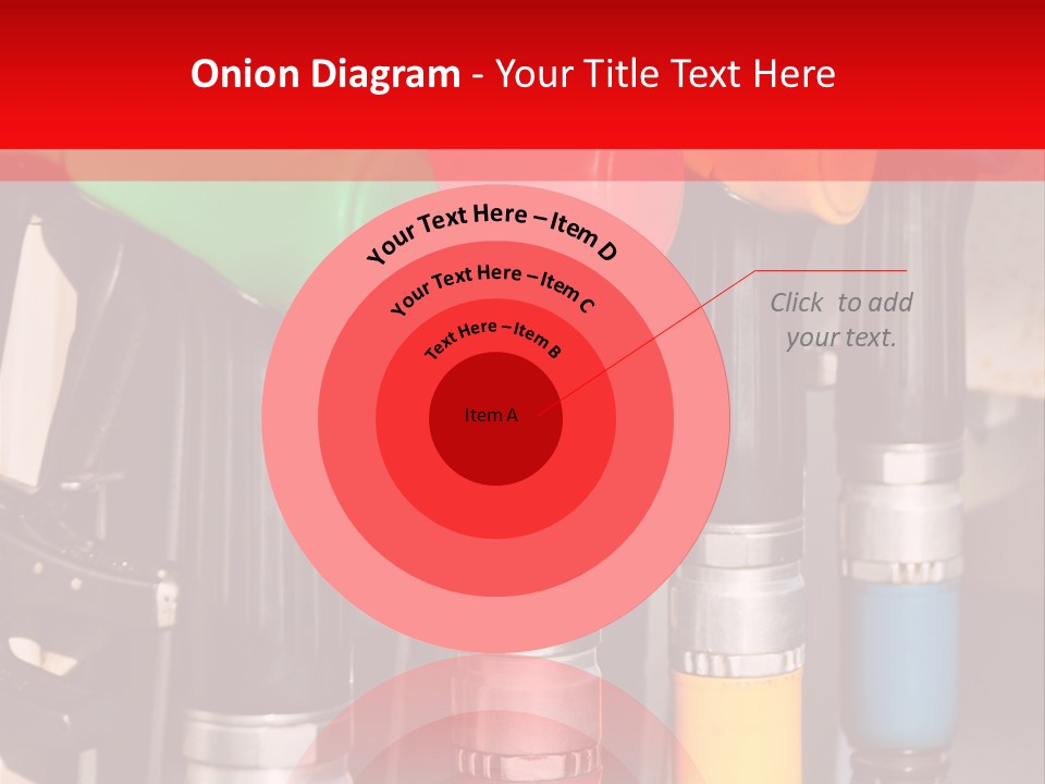 Gas Pump Nozzles PowerPoint Template