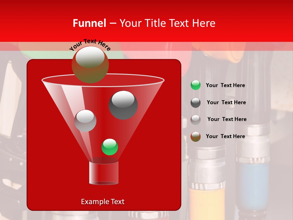 Gas Pump Nozzles PowerPoint Template