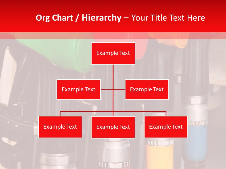 Gas Pump Nozzles PowerPoint Template