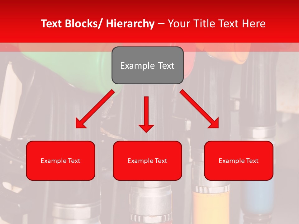 Gas Pump Nozzles PowerPoint Template