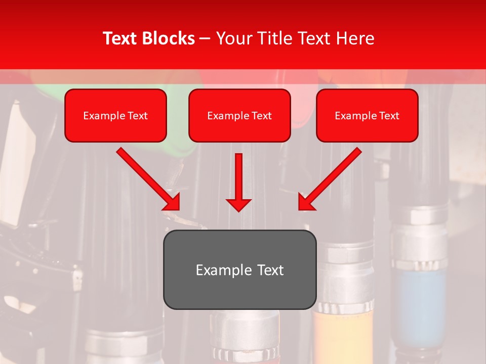 Gas Pump Nozzles PowerPoint Template