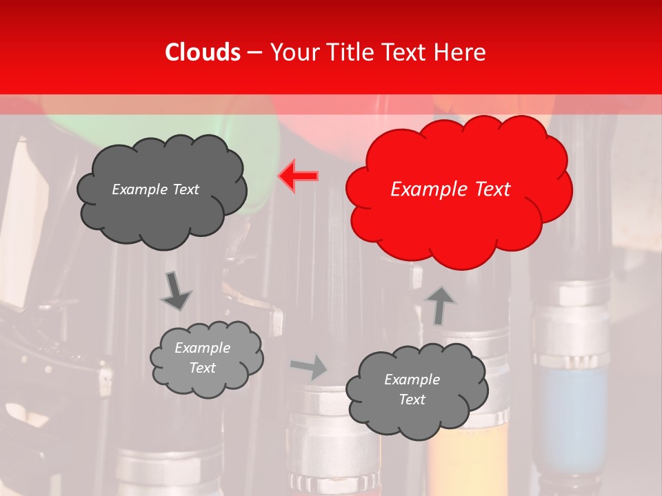 Gas Pump Nozzles PowerPoint Template