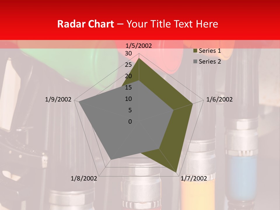 Gas Pump Nozzles PowerPoint Template