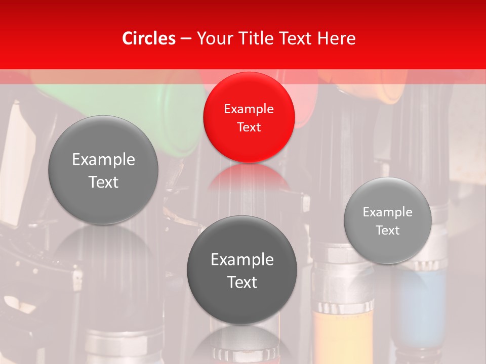 Gas Pump Nozzles PowerPoint Template