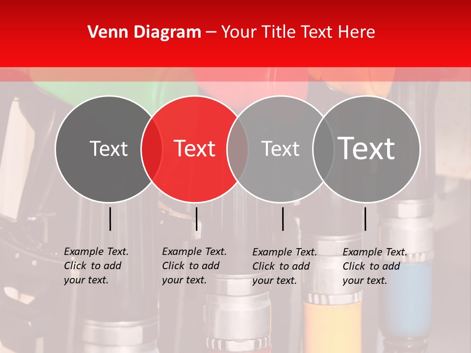 Gas Pump Nozzles PowerPoint Template