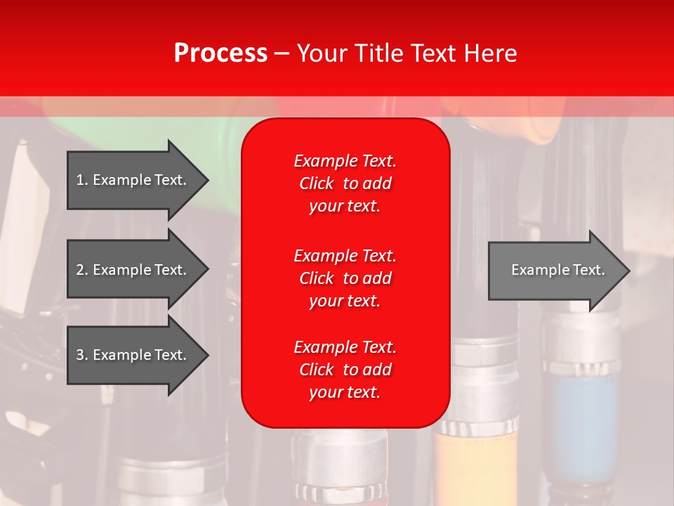 Gas Pump Nozzles PowerPoint Template