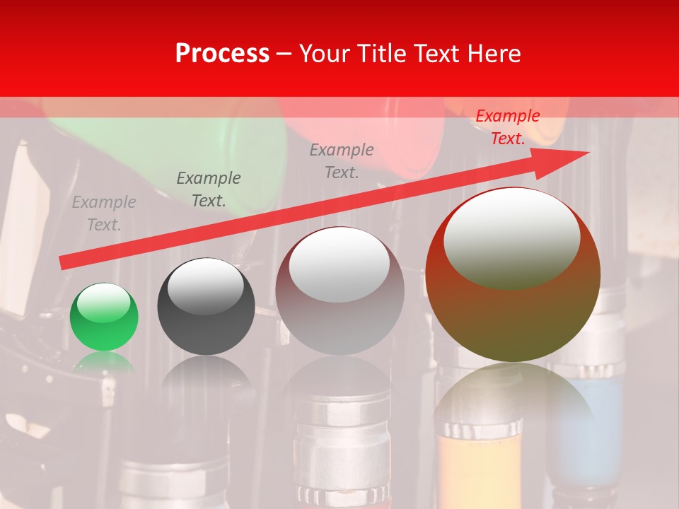 Gas Pump Nozzles PowerPoint Template