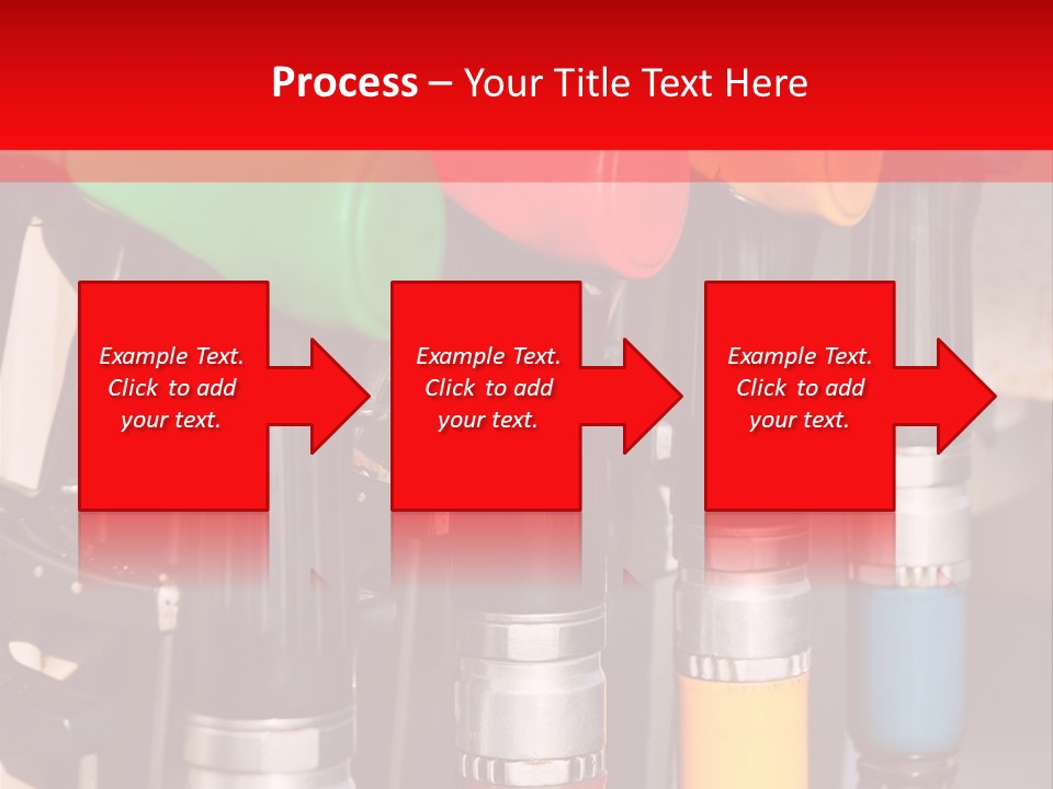 Gas Pump Nozzles PowerPoint Template