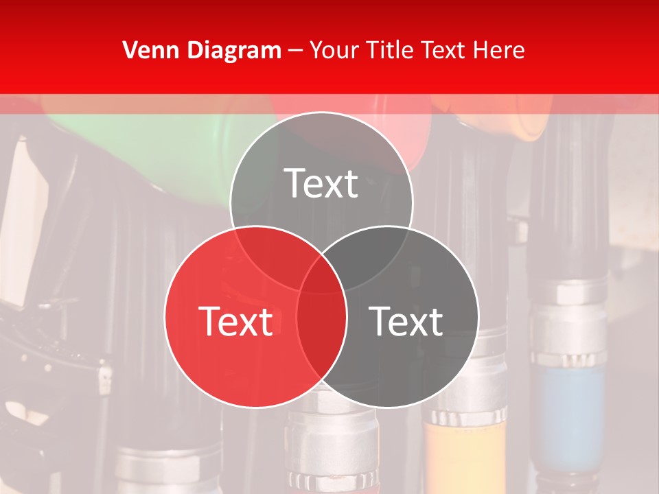 Gas Pump Nozzles PowerPoint Template