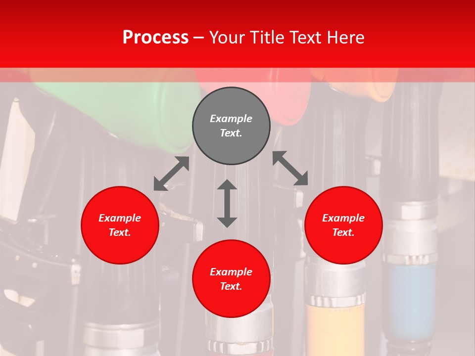 Gas Pump Nozzles PowerPoint Template