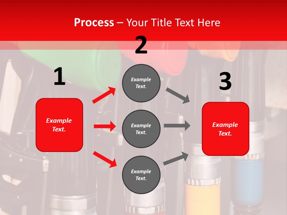 Gas Pump Nozzles PowerPoint Template