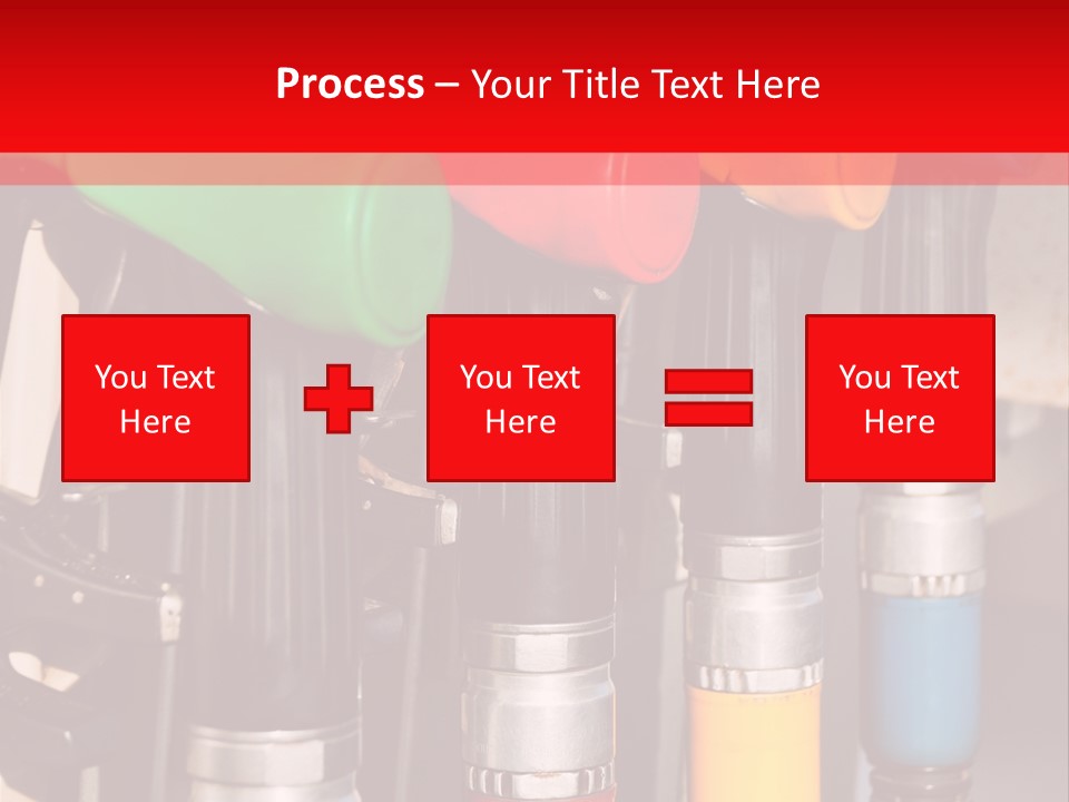 Gas Pump Nozzles PowerPoint Template