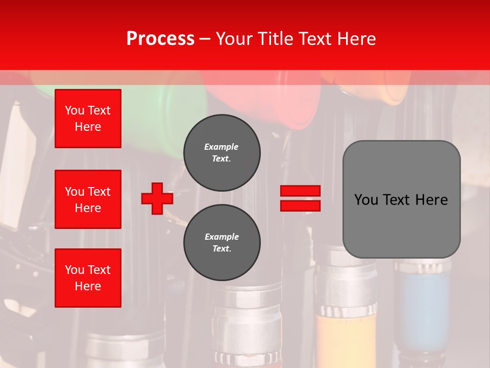 Gas Pump Nozzles PowerPoint Template