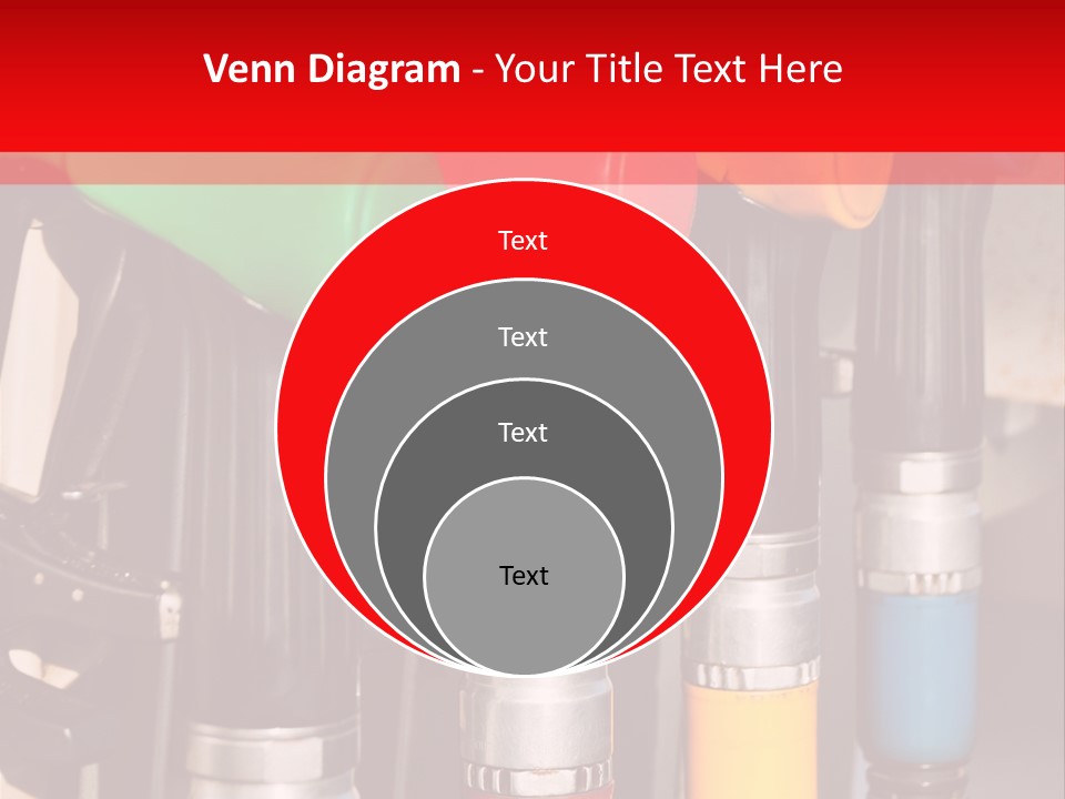 Gas Pump Nozzles PowerPoint Template