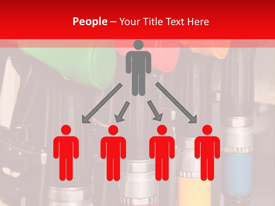 Gas Pump Nozzles PowerPoint Template