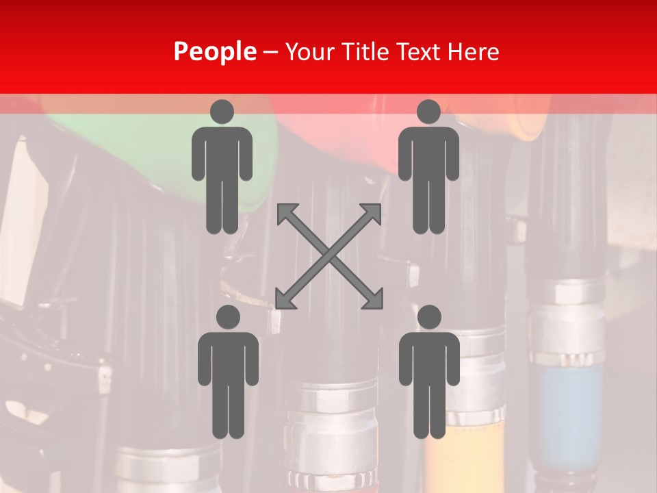 Gas Pump Nozzles PowerPoint Template