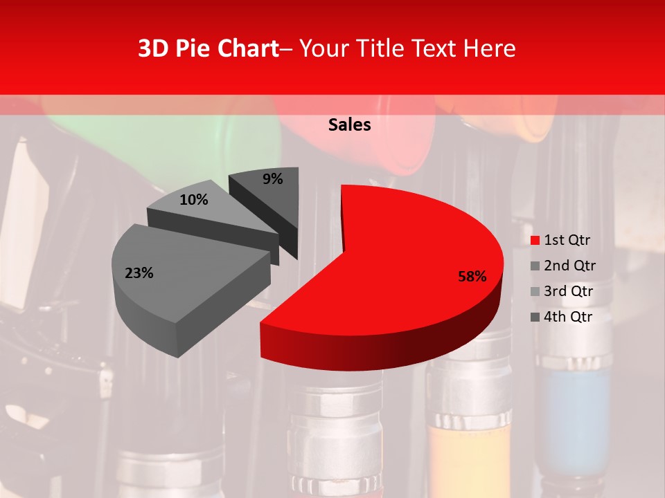 Gas Pump Nozzles PowerPoint Template
