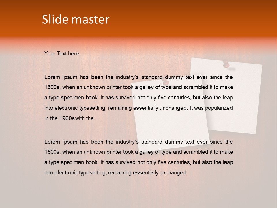 Vitruvian Man 3D PowerPoint Template