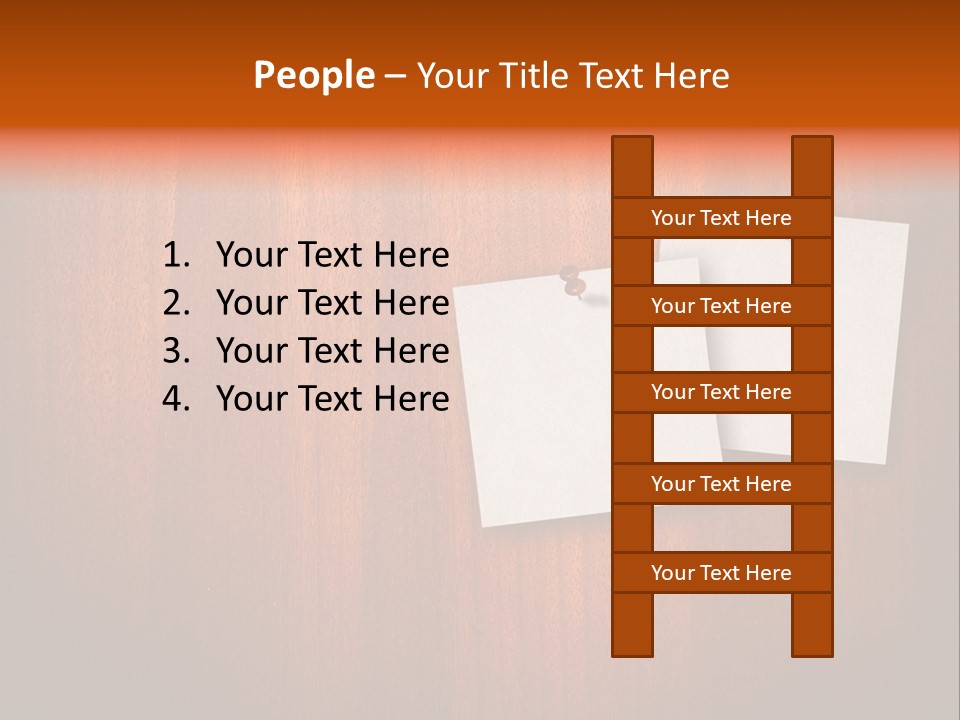 Vitruvian Man 3D PowerPoint Template