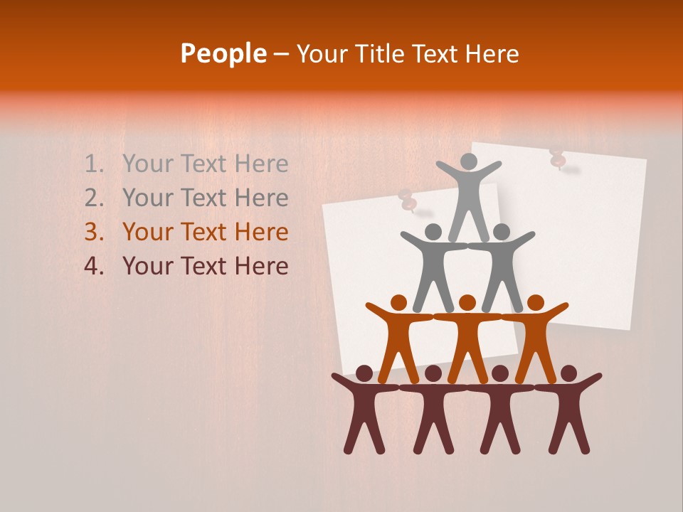 Vitruvian Man 3D PowerPoint Template