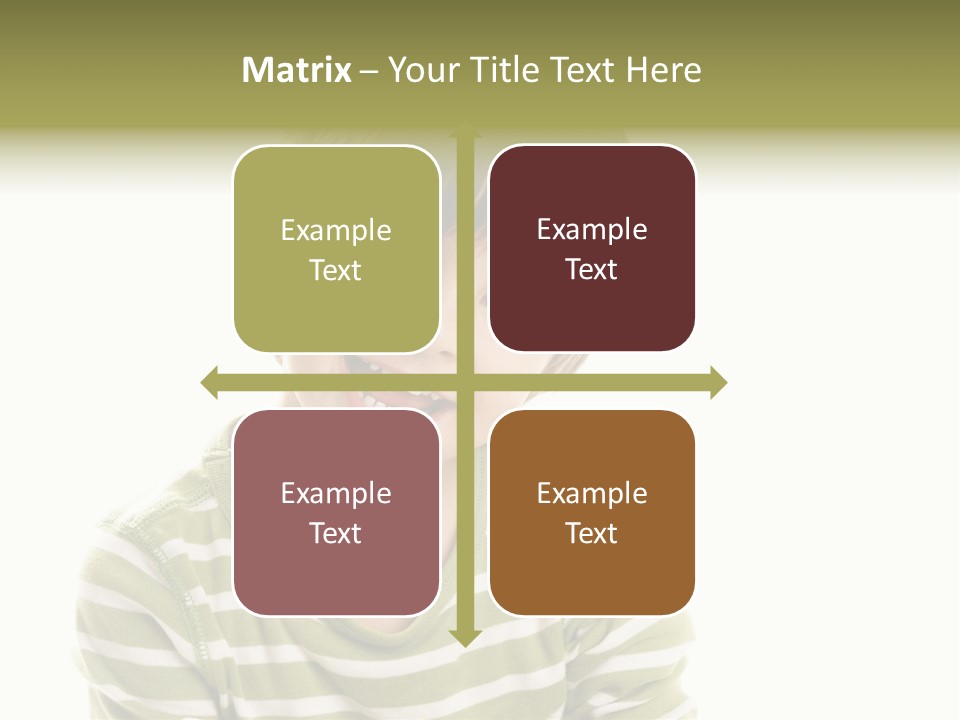 Sensual Red Hair PowerPoint Template