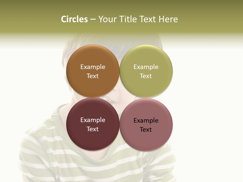 Sensual Red Hair PowerPoint Template