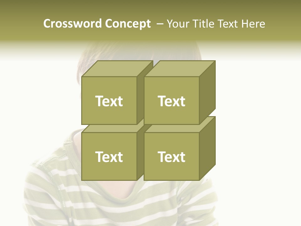 Sensual Red Hair PowerPoint Template