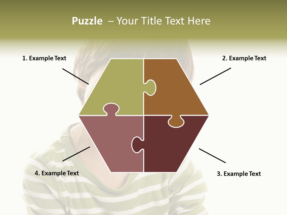 Sensual Red Hair PowerPoint Template