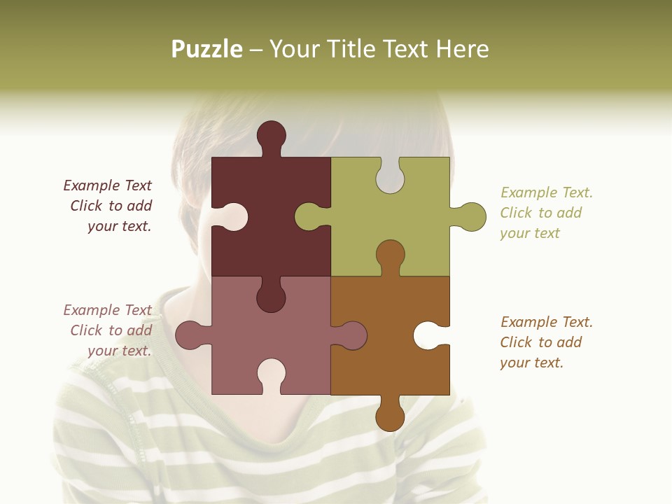 Sensual Red Hair PowerPoint Template