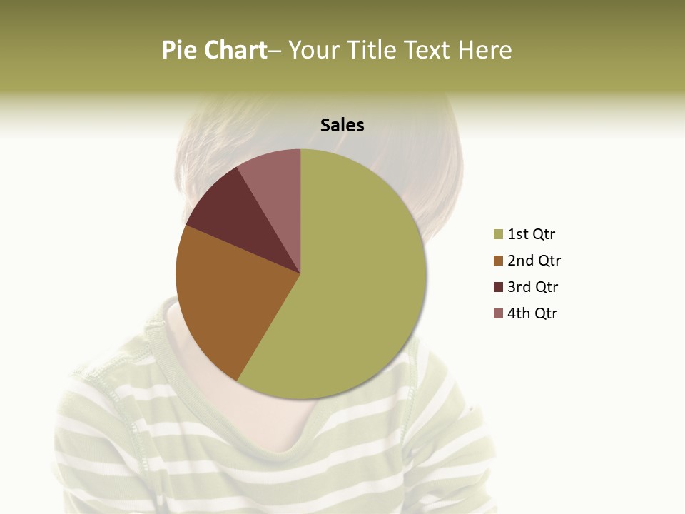 Sensual Red Hair PowerPoint Template