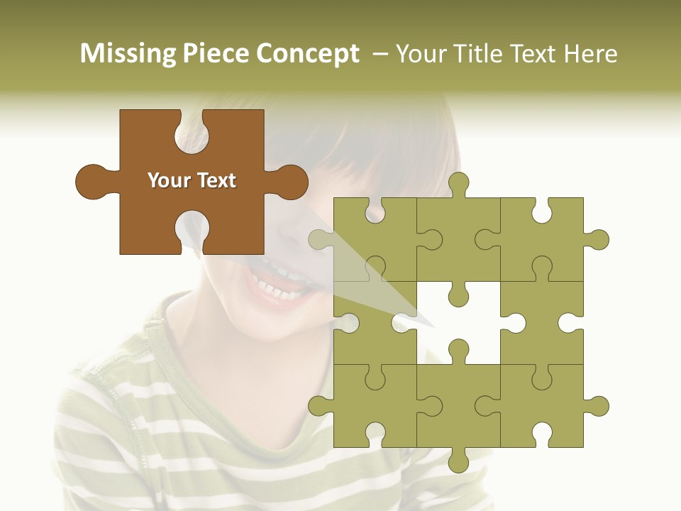 Sensual Red Hair PowerPoint Template