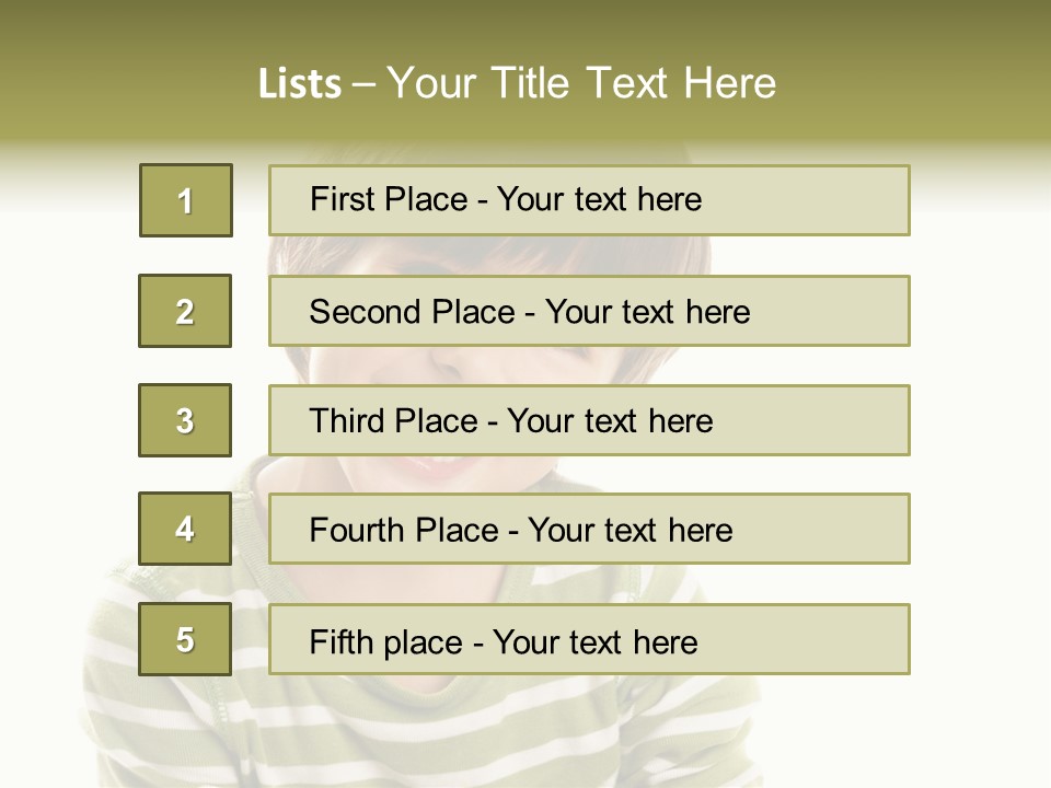 Sensual Red Hair PowerPoint Template
