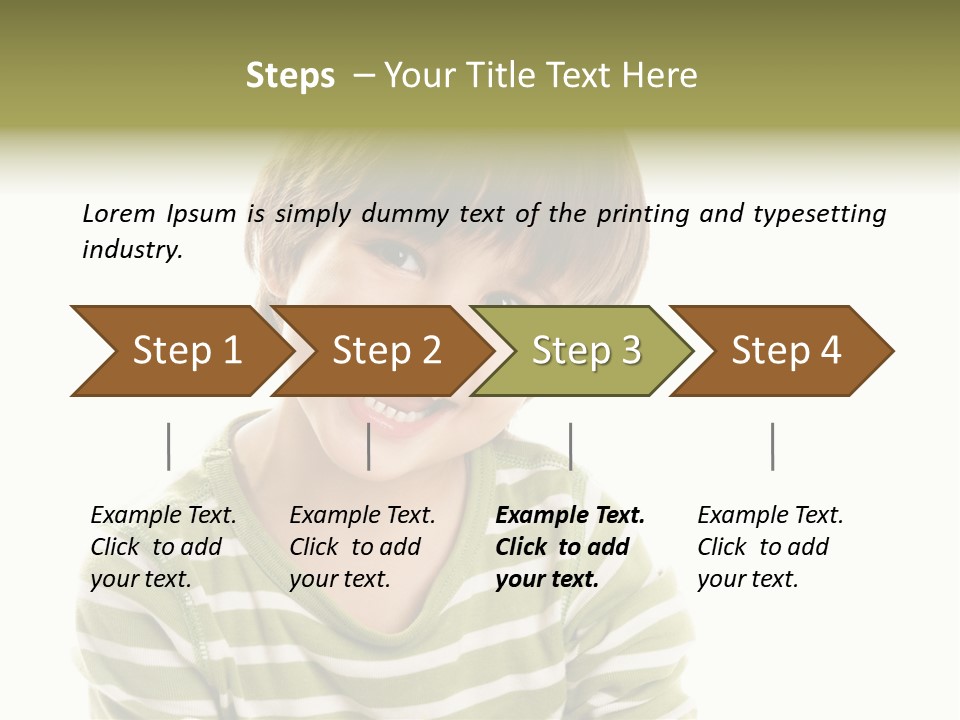 Sensual Red Hair PowerPoint Template