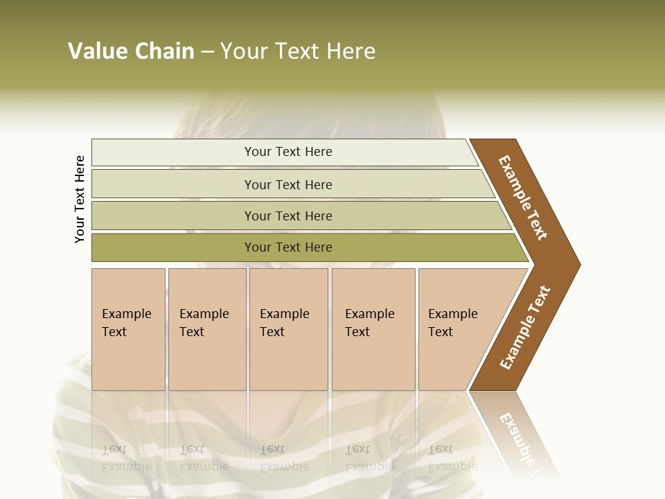 Sensual Red Hair PowerPoint Template