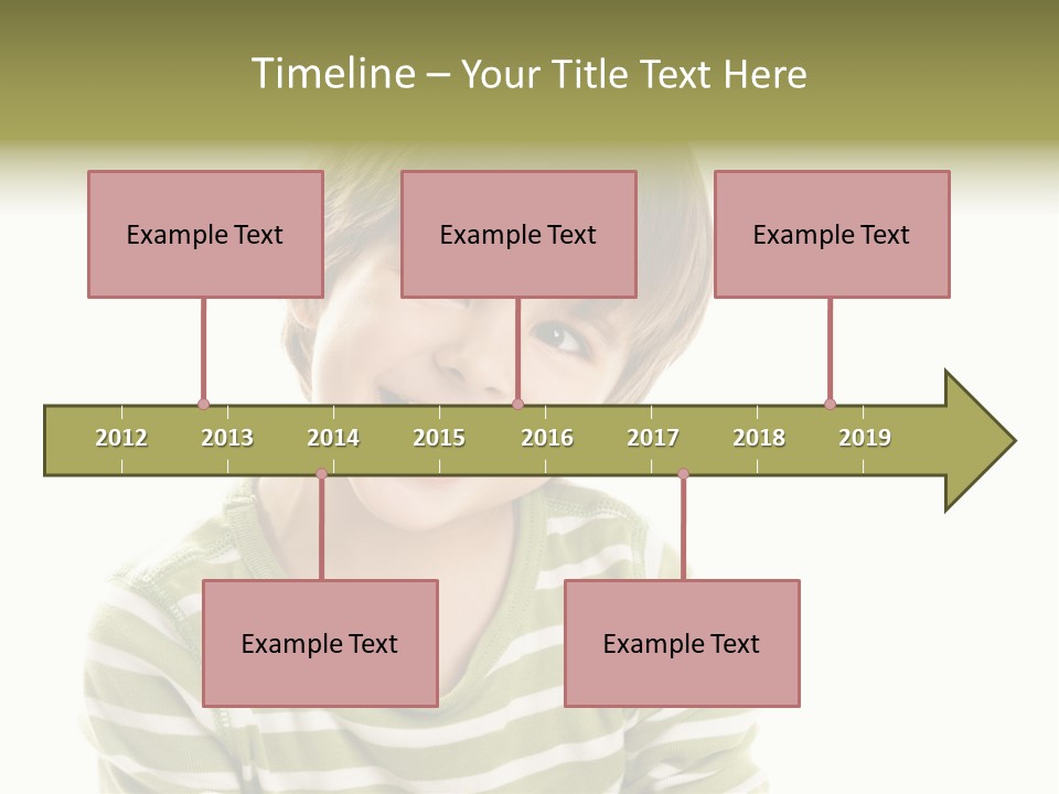 Sensual Red Hair PowerPoint Template