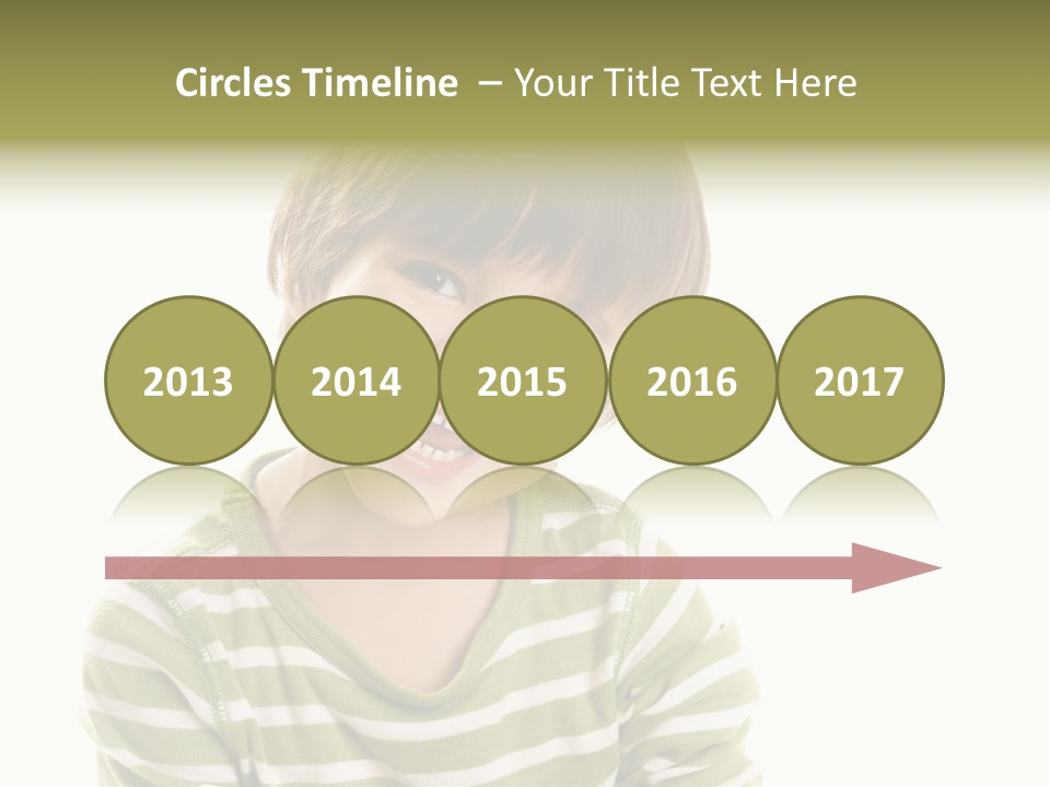 Sensual Red Hair PowerPoint Template