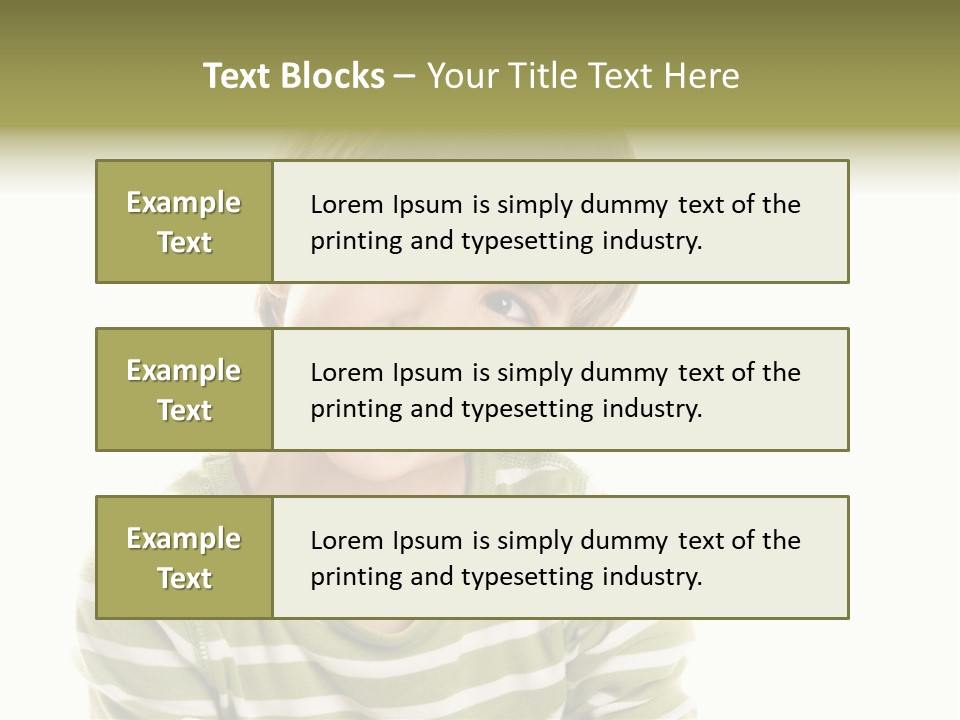 Sensual Red Hair PowerPoint Template